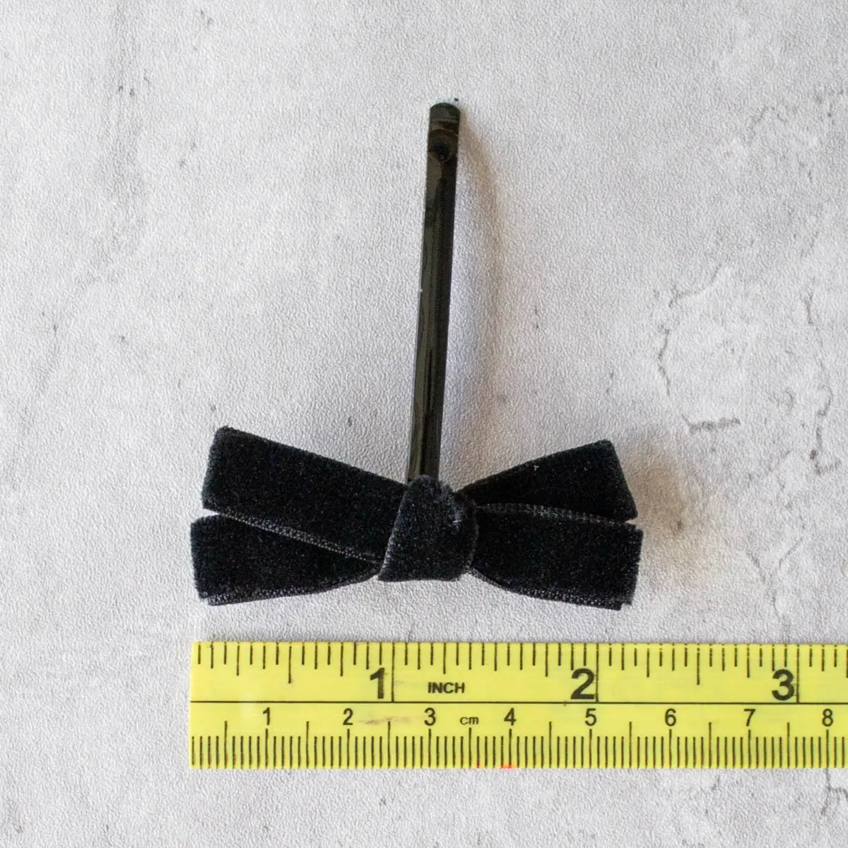 Velvet Bow Hair Bobby Pin