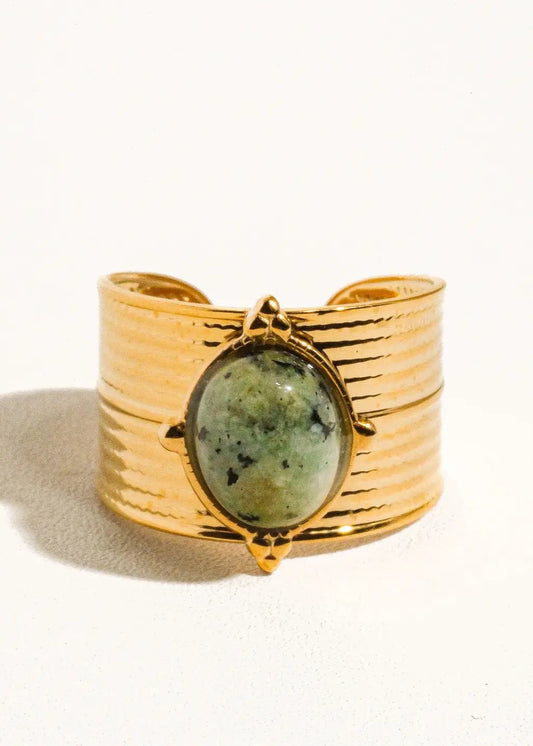 Oasis Stone Bold Adjustable Ring