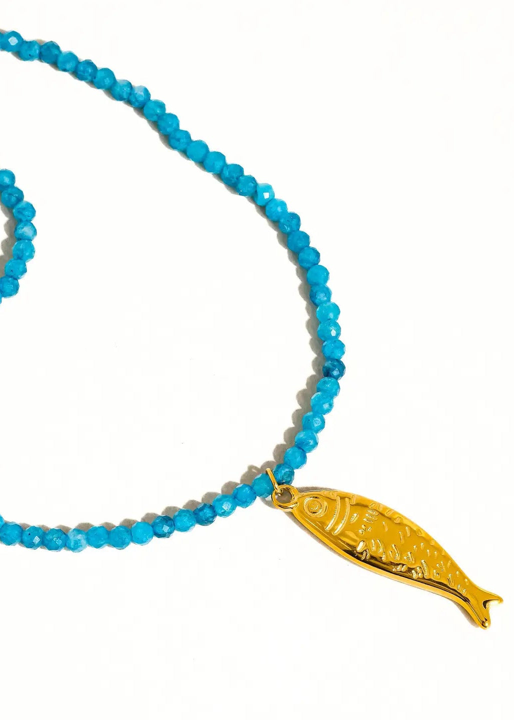 Sasha Fish Beaded Necklace
