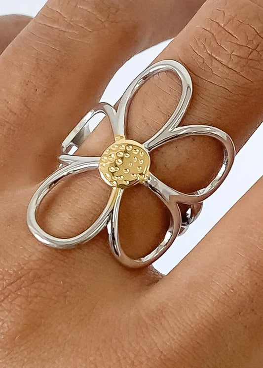 Isolde Large Floral Ring