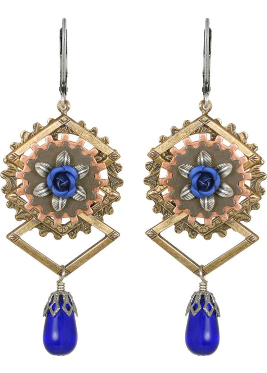 Steampunk: Mina Harker Steampunk Earrings