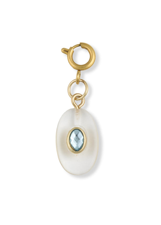 Clear Gem Charm