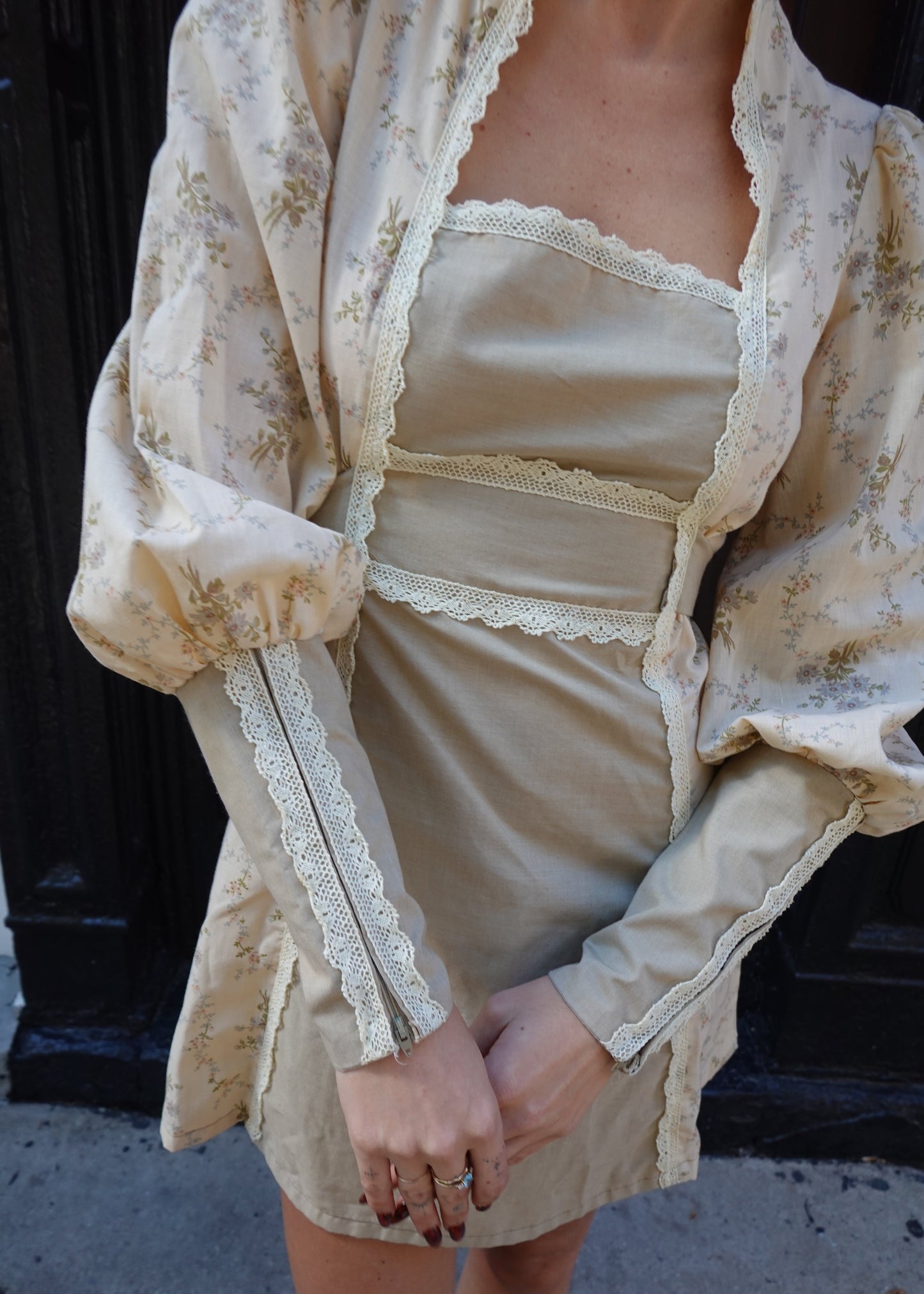 Gunnesax Yellow Floral Dress