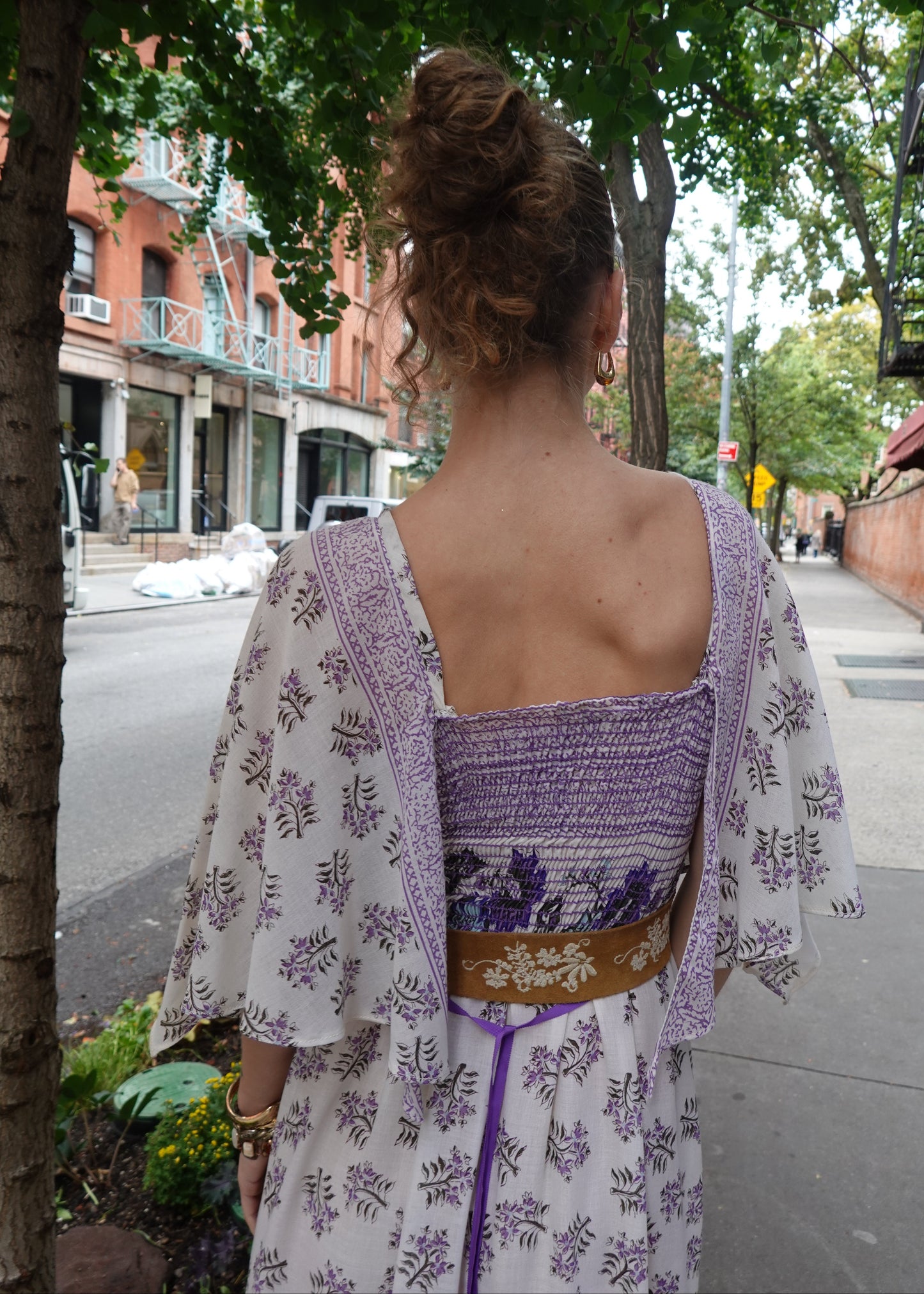 Union Made Gay Gibson 1970's Maxi Dress