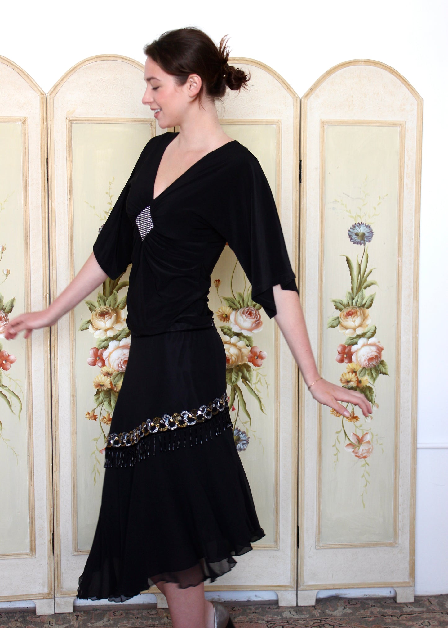 Silk Beaded Fairy Skirt