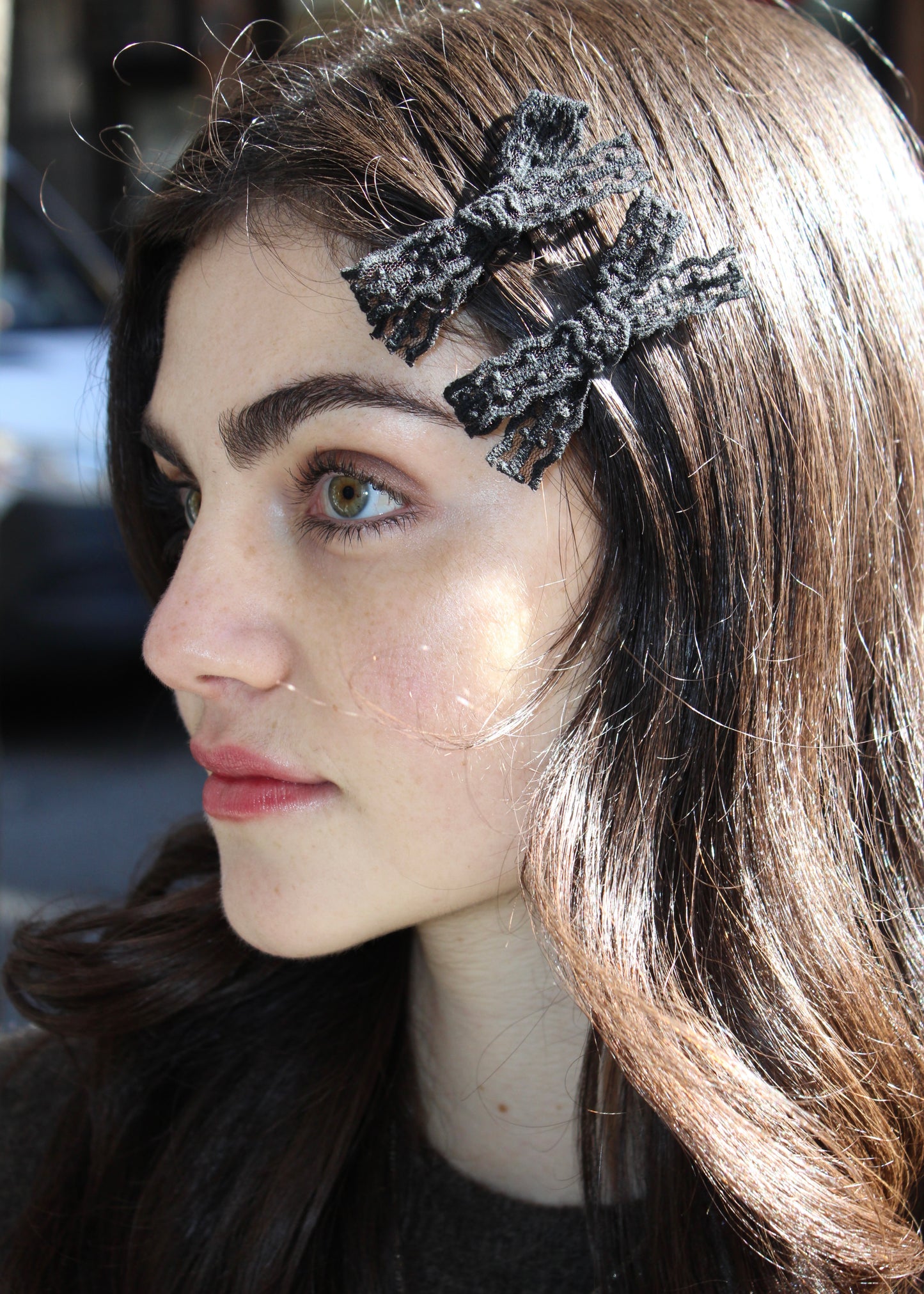 Lace Bow Hair Pin