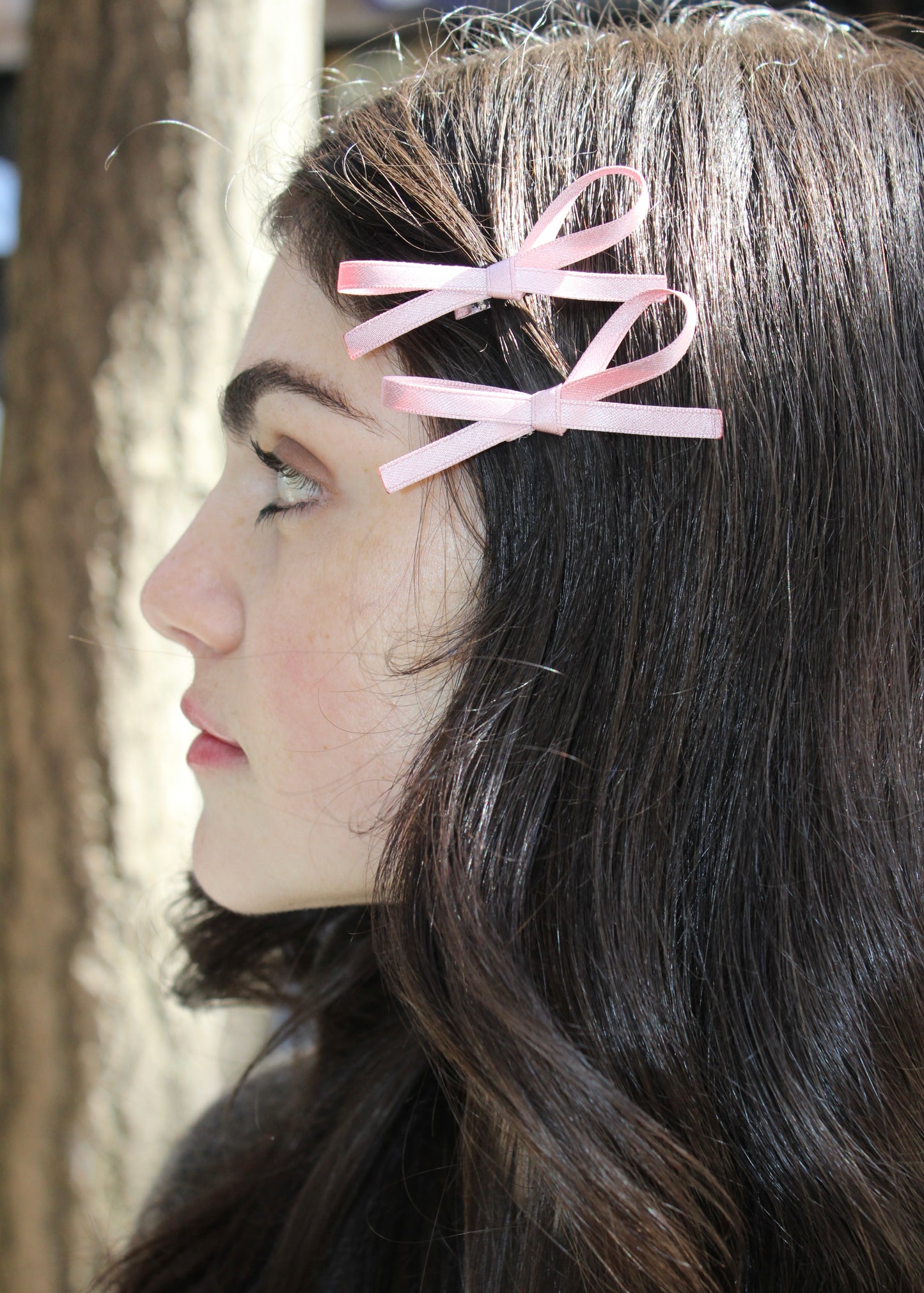 Mini Satin Hair Ribbon