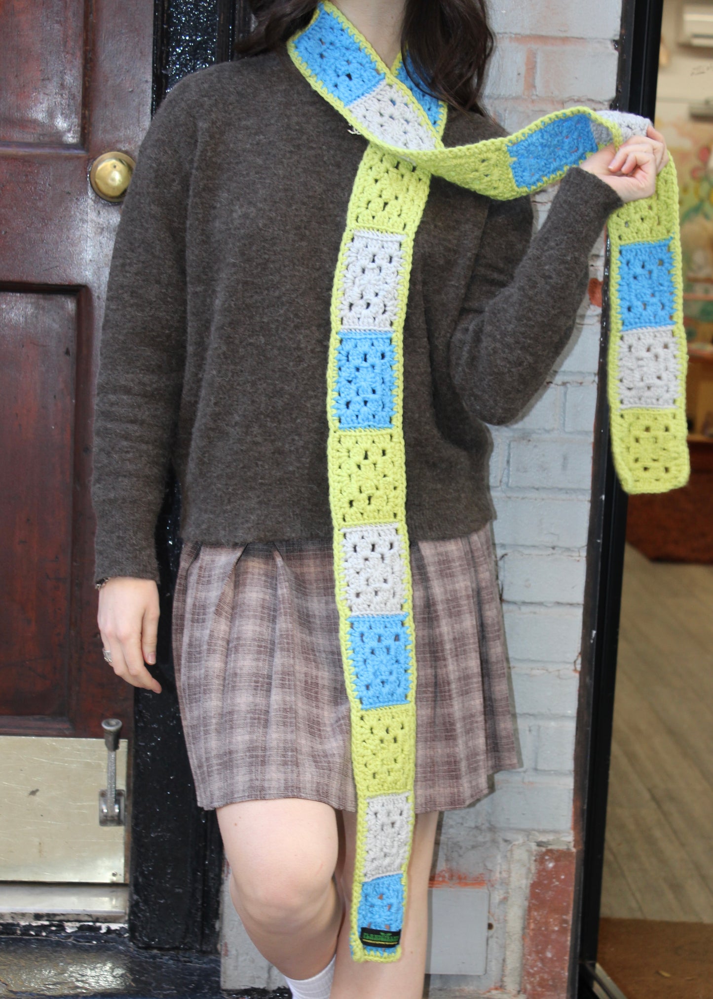 Plant Girl Scarf