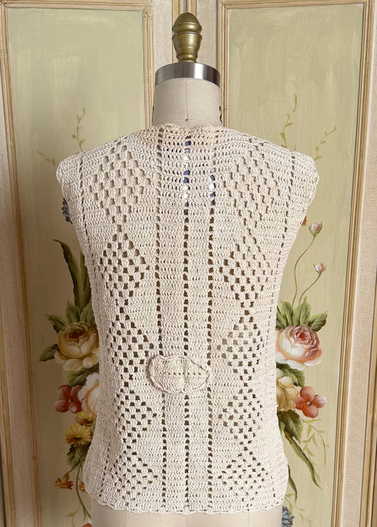 1970's Crochet Vest