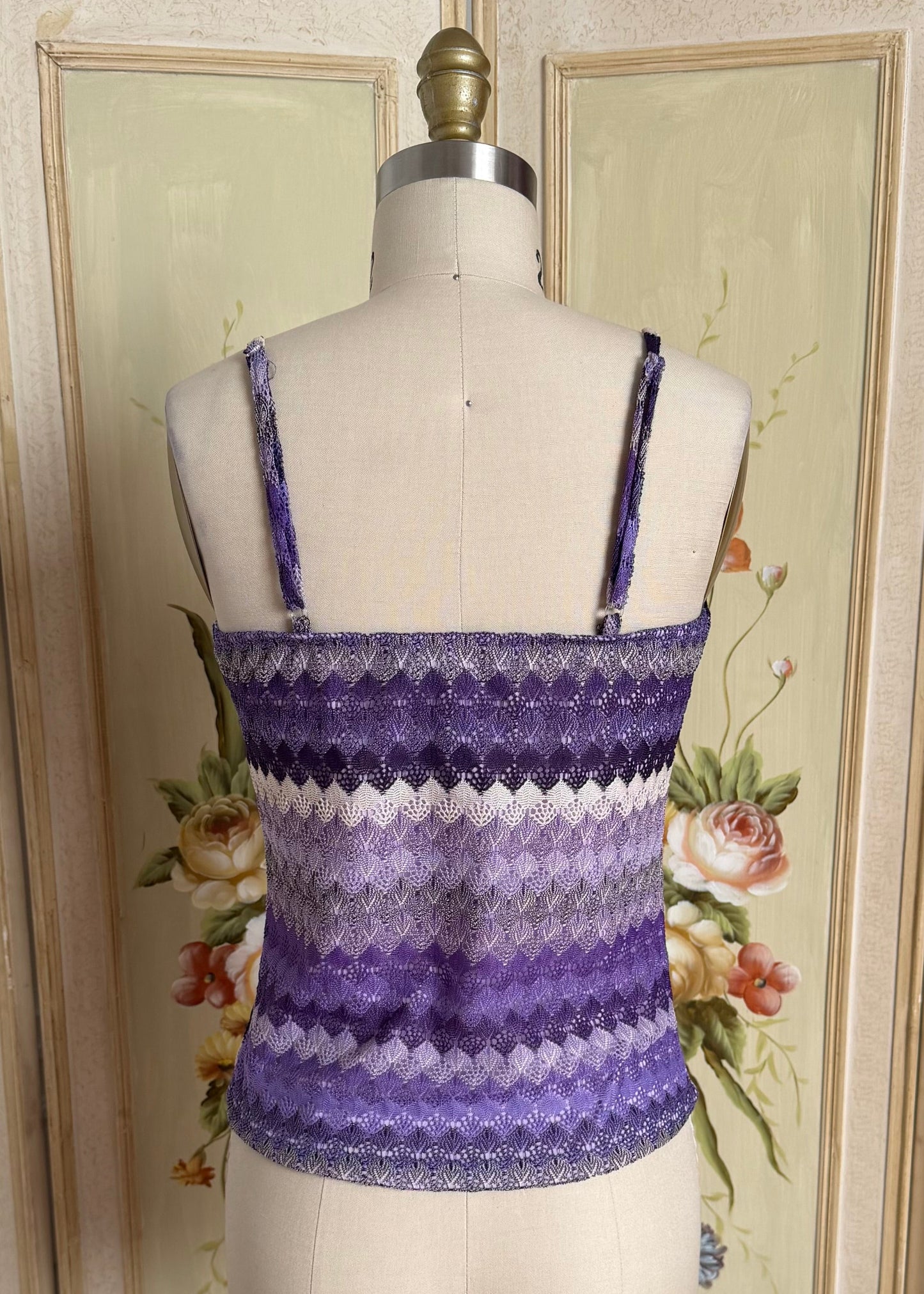 Morgan de Toi Purple Tank Top
