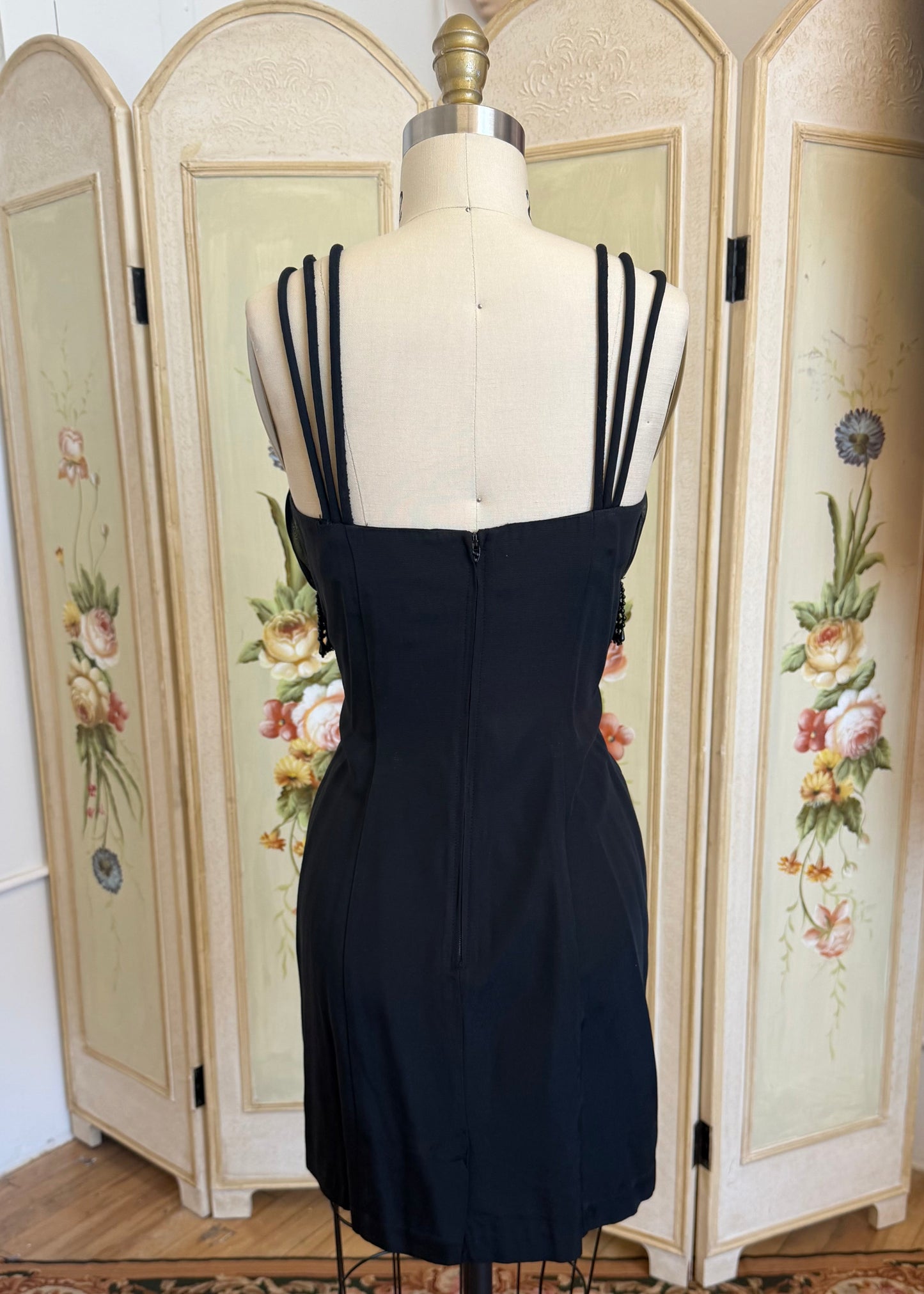 Rampage Black Beaded Dress