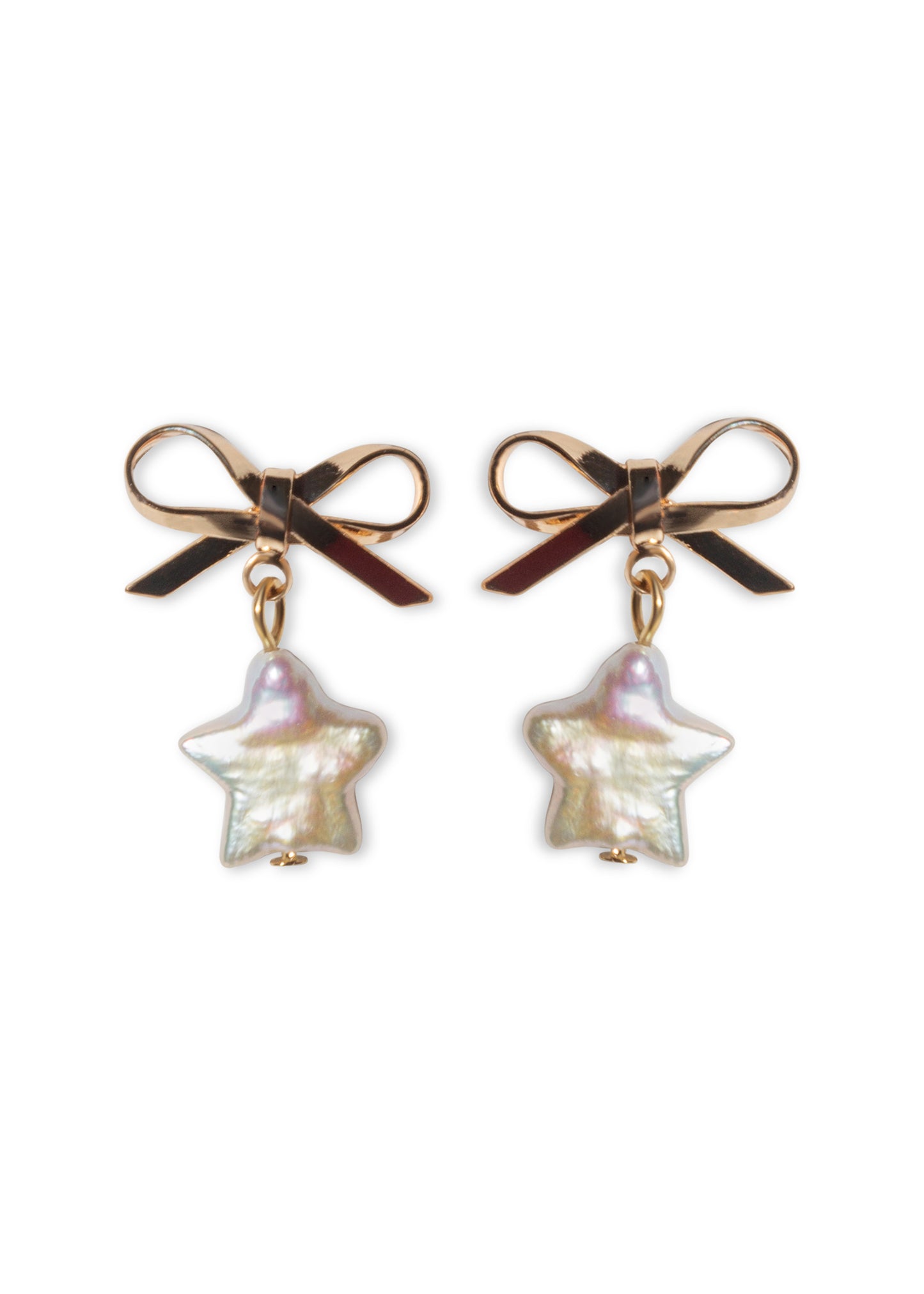 Bow & Star Studs