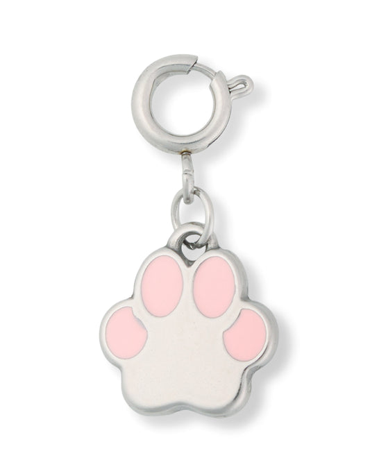 Silver Paw Charm