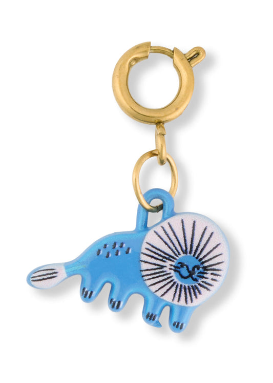 Blue Lion Charm
