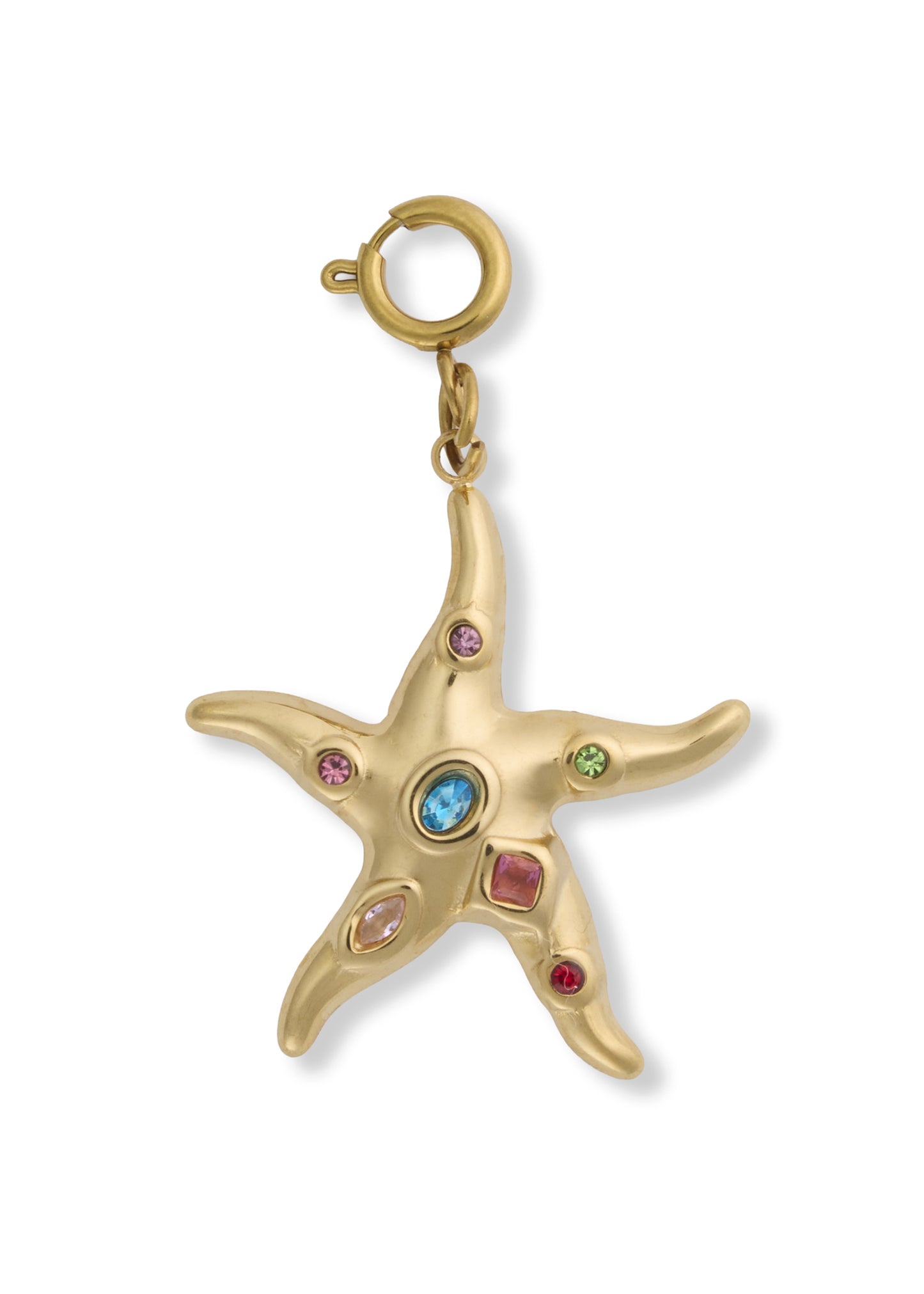 Bejewled Starfish Charm