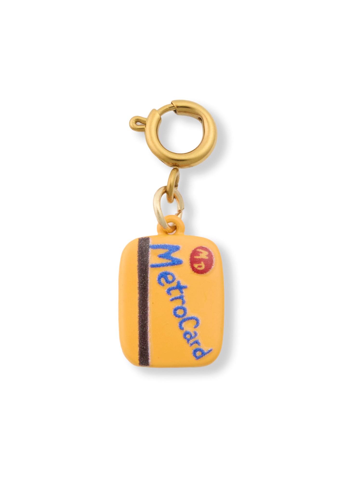 Metro Card Charm
