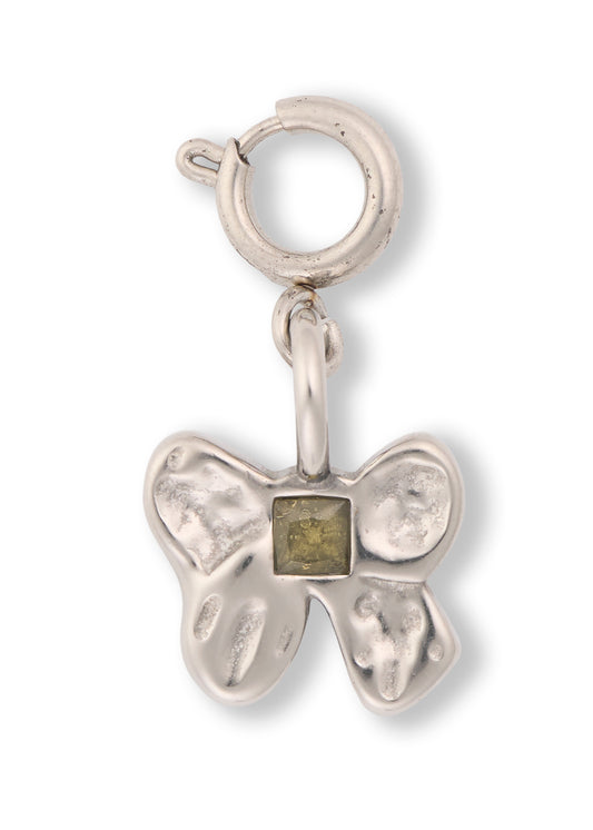 Hammered Bow Charm
