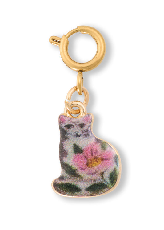 Grey Kitty Charm