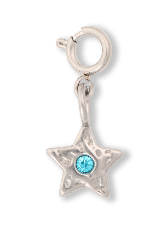 Blue Moon Star Charm