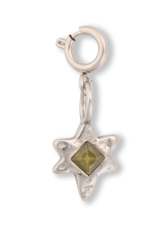 Hammered Starburst Charm