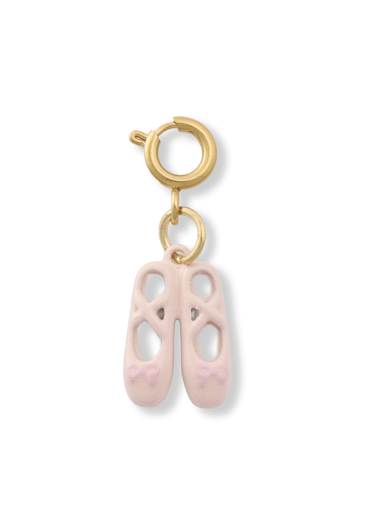 Pink Ballet Slippers Charm
