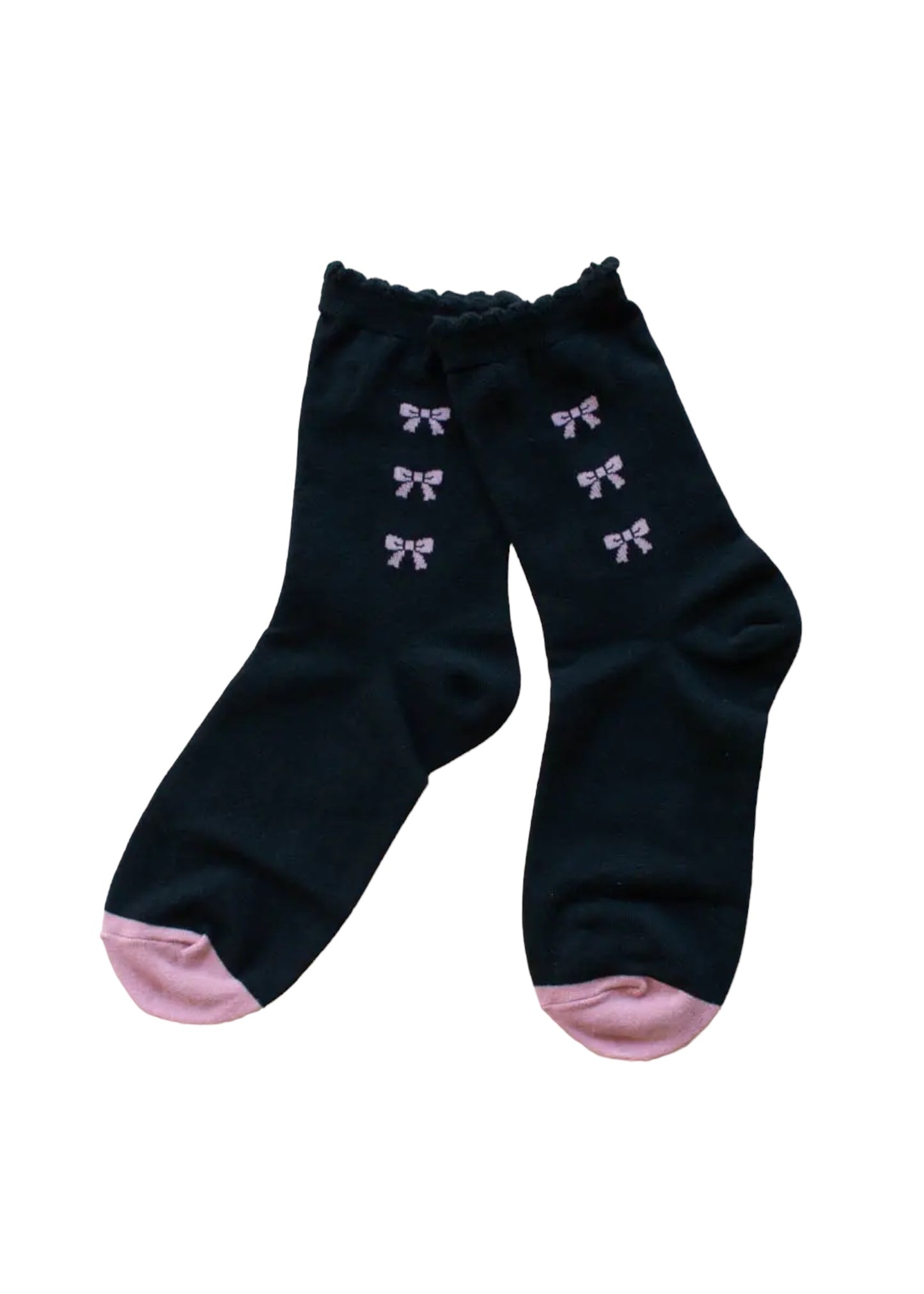 Romantic Ribbon Bow Socks