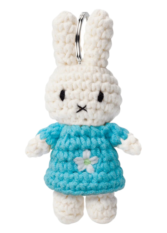 Crochet Miffy Keychain
