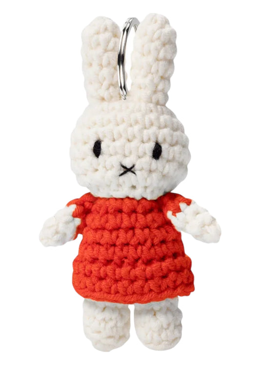 Crochet Miffy Keychain