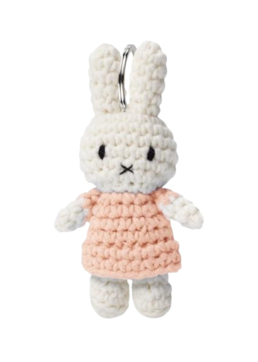 Crochet Miffy Keychain