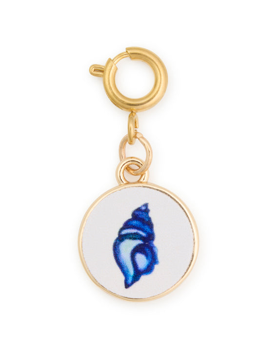 Blue Conch Charm