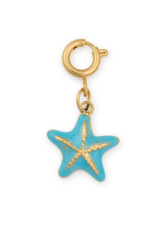 Blue Starfish Charm