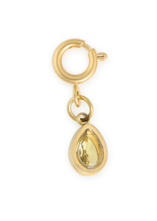 Pear Gem Charm