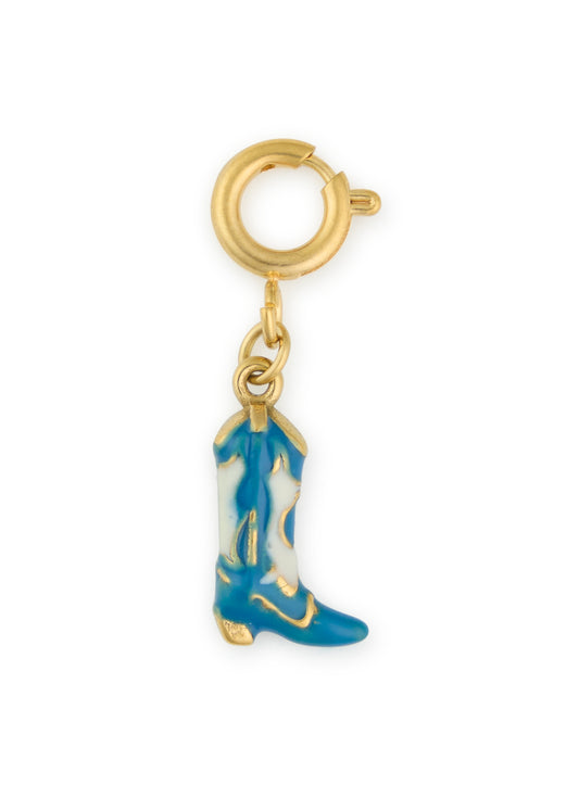 Blue Boot Charm