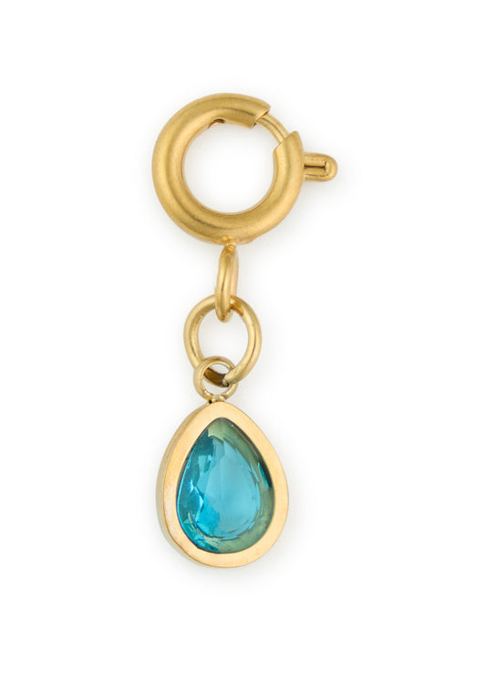 Pear Gem Charm