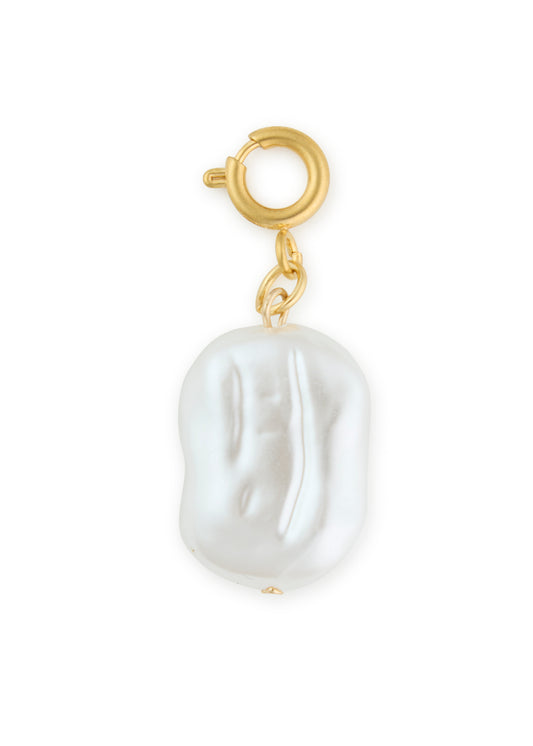 Baroque Pearl Charm