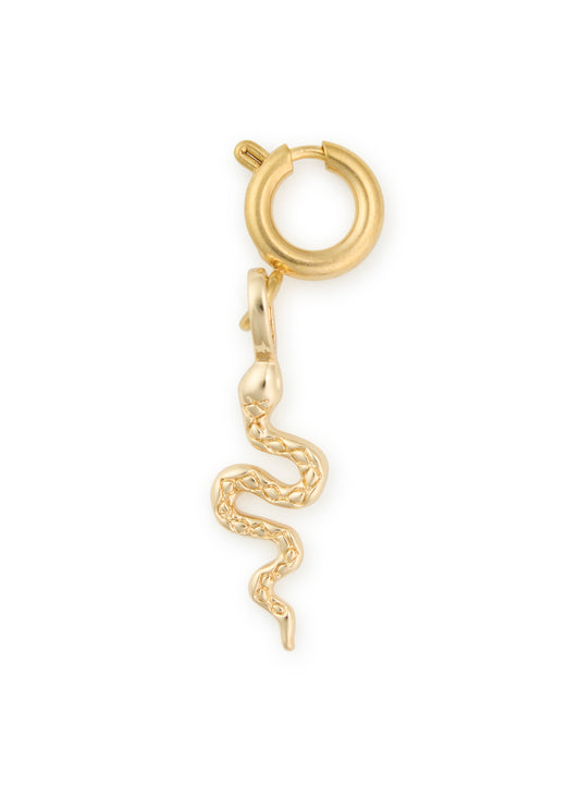 Gold Serpent Charm