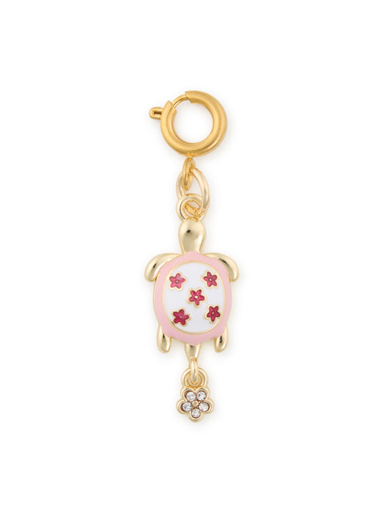 Garden Shell Turtle Charm