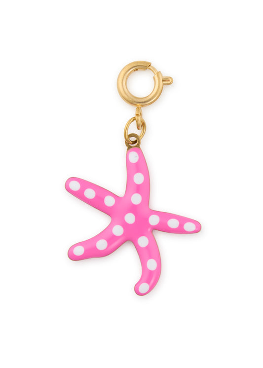 Polka Starfish Charm
