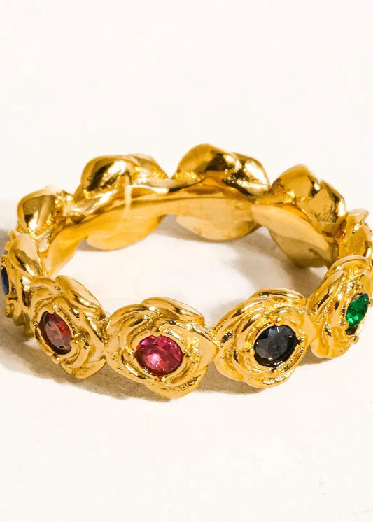 Frances Multi Stone Ring