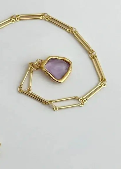 Purple Healing Necklace
