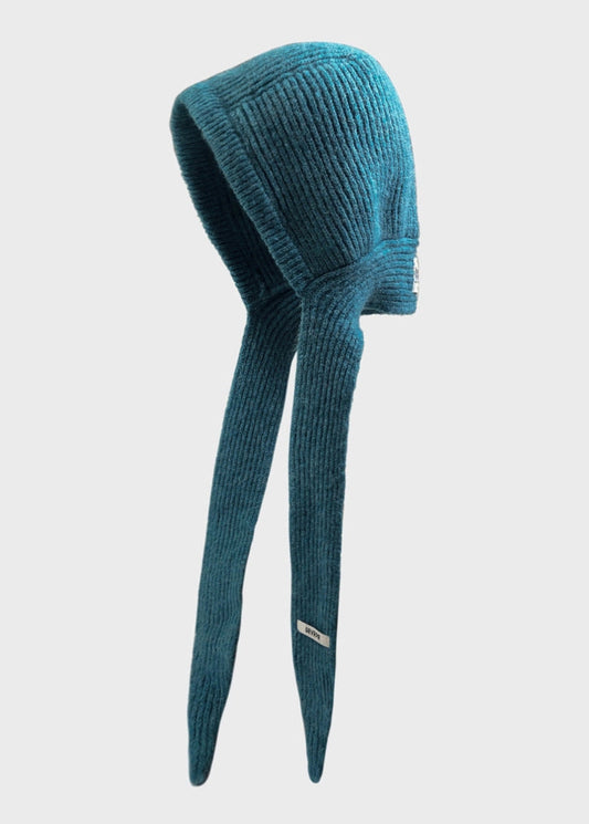 Winter Knitted Balaclava Scarf