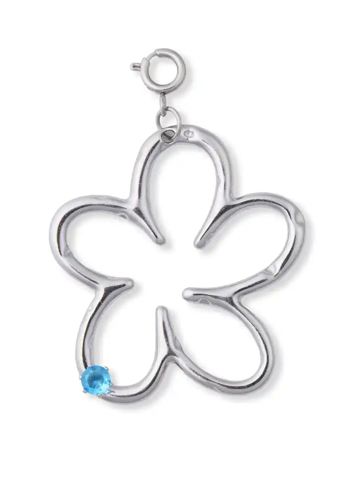 Open Flower Charm