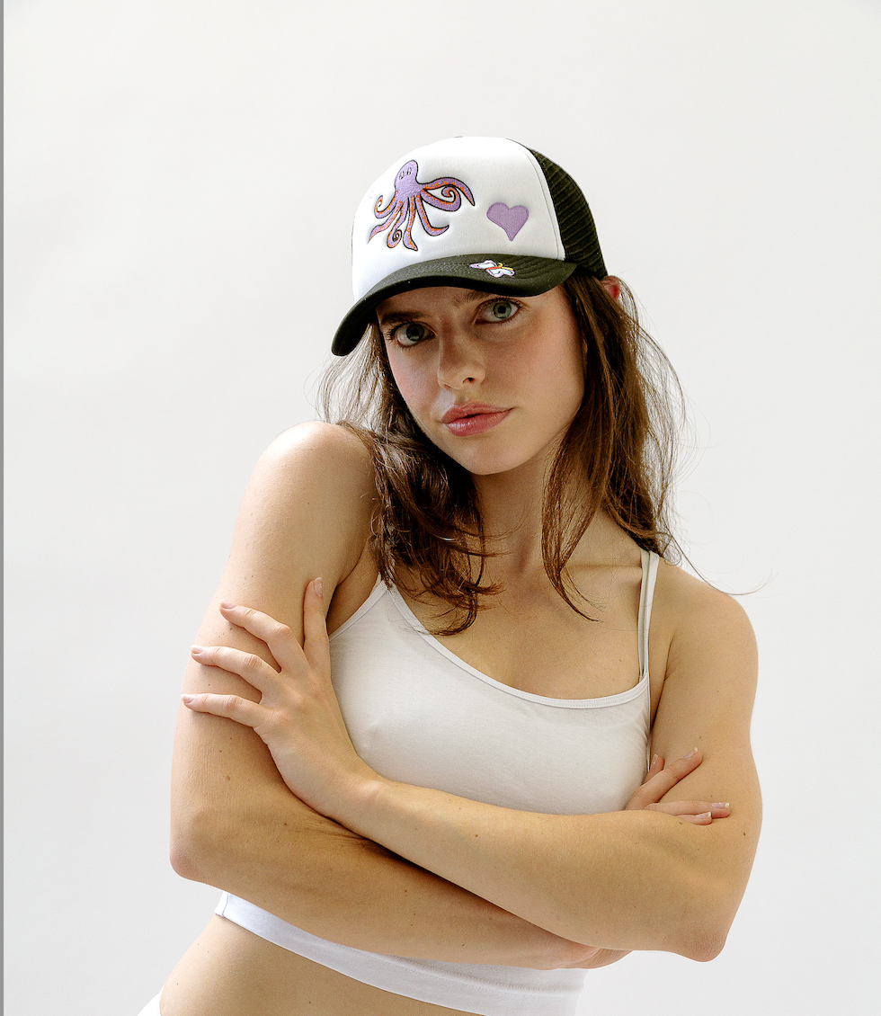 Octopus Trucker Hat
