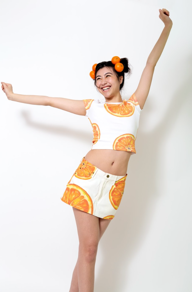 Orange Skirt