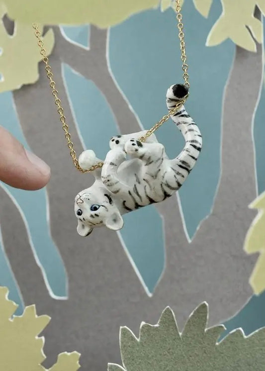 Camp Hollow Porcelain Animal Necklace