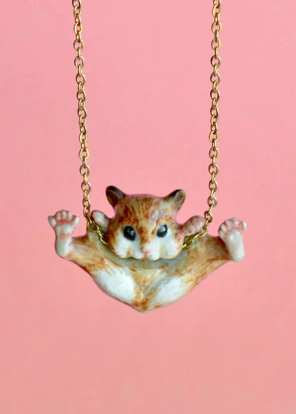 Camp Hollow Porcelain Animal Necklace