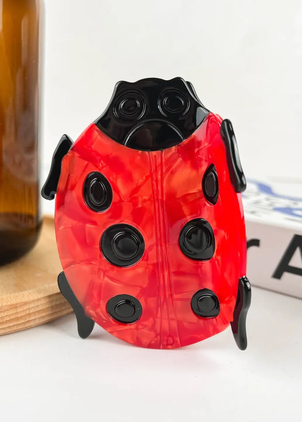 Ladybug Claw Clip