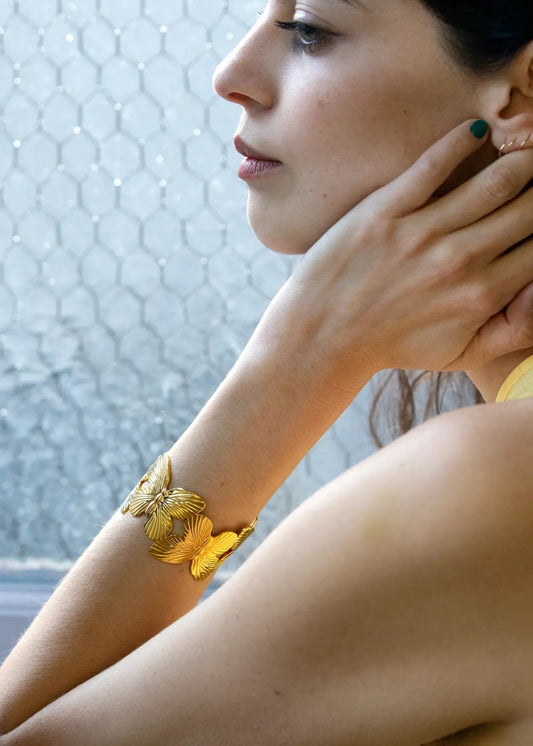 Butterfly Chain Cuff