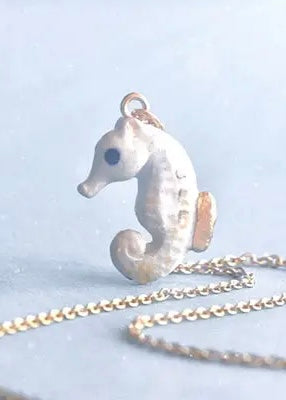 Camp Hollow Porcelain Animal Necklace