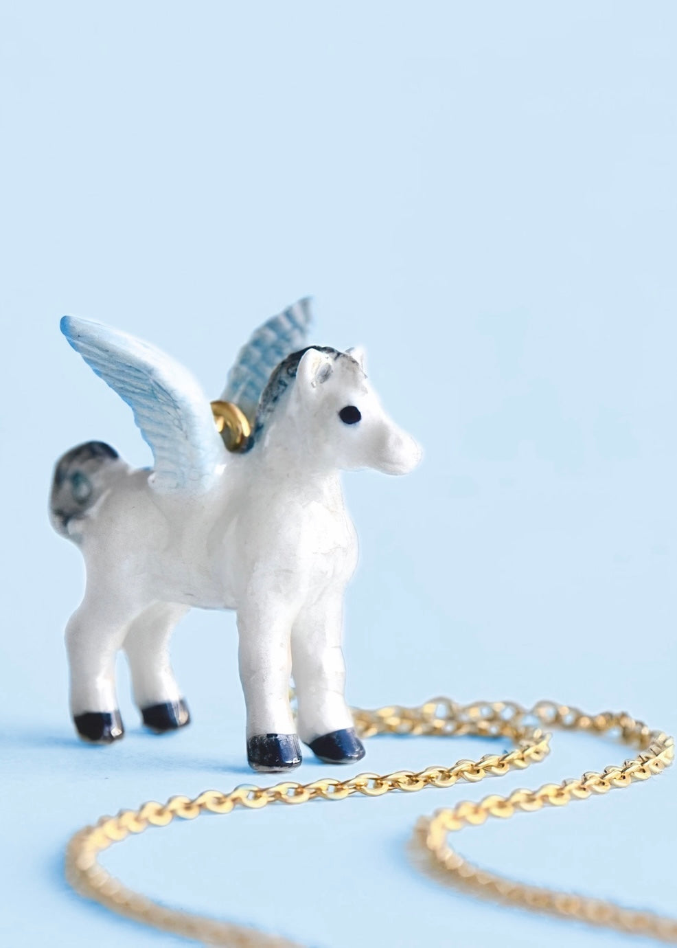 Camp Hollow Porcelain Animal Necklace